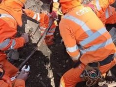 TRES OBREROS SE SALVAN DE MORIR TRAS DERRUMBE EN ASFALTADO DE LA CARRETERA HUÁNUCO-LA UNIÓN.