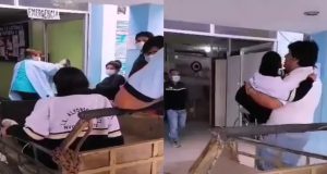 𝐄𝐧 𝐀́𝐧𝐜𝐚𝐬𝐡 𝐞𝐬𝐜𝐨𝐥𝐚𝐫 𝐬𝐮𝐟𝐫𝐞 𝐚𝐜𝐜𝐢𝐝𝐞𝐧𝐭𝐞 𝐲 𝐞𝐬 𝐭𝐫𝐚𝐬𝐥𝐚𝐝𝐚𝐝𝐚 𝐞𝐧 𝐭𝐫𝐢𝐜𝐢𝐜𝐥𝐨 𝐚 𝐮𝐧 𝐜𝐞𝐧𝐭𝐫𝐨 𝐦𝐞́𝐝𝐢𝐜𝐨 𝐩𝐨𝐫 𝐟𝐚𝐥𝐭𝐚 𝐝𝐞 𝐚𝐦𝐛𝐮𝐥𝐚𝐧𝐜𝐢𝐚𝐬.