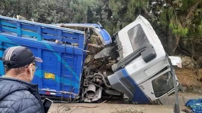 Una persona muere en trágico accidente de tránsito en la carretera Cajamarca – Bambamarca.