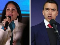 LUISA GONZÁLEZ Y DANIEL NOBOA DISPUTARÁN LA SEGUNDA VUELTA EN ECUADOR