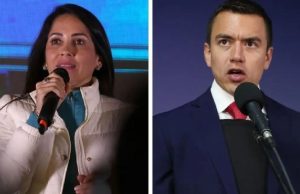 LUISA GONZÁLEZ Y DANIEL NOBOA DISPUTARÁN LA SEGUNDA VUELTA EN ECUADOR
