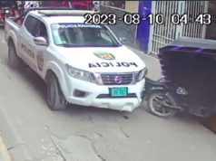 Chota: Patrullero de la PNP impactó con mototaxi