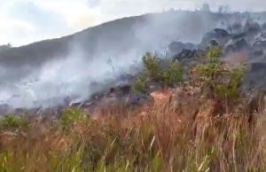 CAJAMARCA: INCENDIO FORESTAL EN LLACANORA (Video)