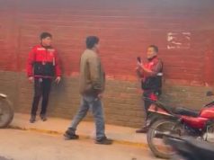 Chota: Transportista intenta agredir a Inspectores de tránsito (ver video )