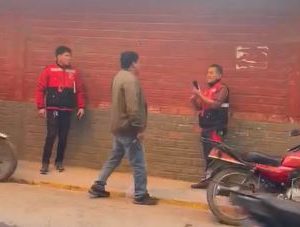 Chota: Transportista intenta agredir a Inspectores de tránsito (ver video )