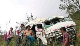 CUTERVO: ACCIDENTE DE TRANSITO EN SAN ANDRES