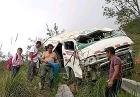 CUTERVO: ACCIDENTE DE TRANSITO EN SAN ANDRES