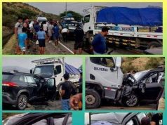 DOS MUERTOS Y CUATRO HERIDOS DEJO ACCIDENTE DE TRÁNSITO OCURRIDO EN CHONGOYAPE
