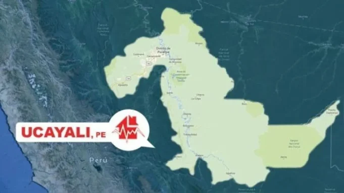 UN SISMO DE MAGNITUD 4.5 REMECIÓ LA REGIÓN UCAYALI ESTA MAÑANA