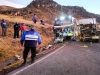 ÁNCASH: CHOQUE ENTRE BUS INTERPROVINCIAL Y TRÁILER DEJÓ DOS MUERTOS EN LA VÍA PATIVILCA-HUARAZ.
