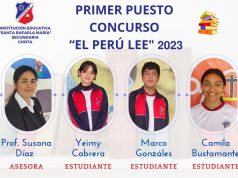 I.E. SANTA RAFAELA MARIA REPRESENTARA A CHOTA EN EL CONCURSO EL PERU LEE 2023
