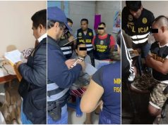 LA LIBERTAD: ALLANAN CINCO VIVIENDAS Y DETIENEN A SIETE PERSONAS PRESUNTAMENTE VINCULADAS A SENDERO LUMINOSO