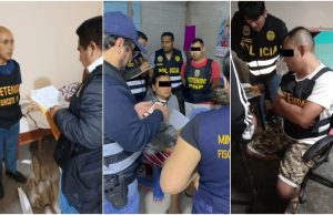 LA LIBERTAD: ALLANAN CINCO VIVIENDAS Y DETIENEN A SIETE PERSONAS PRESUNTAMENTE VINCULADAS A SENDERO LUMINOSO