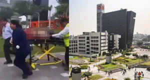ESTUDIANTE CAYÓ DEL QUINTO PISO DE UNO DE LOS EDIFICIOS DE LA UNIVERSIDAD DE LIMA.
