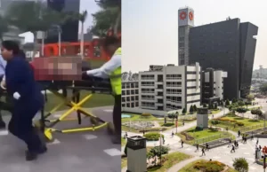 ESTUDIANTE CAYÓ DEL QUINTO PISO DE UNO DE LOS EDIFICIOS DE LA UNIVERSIDAD DE LIMA.