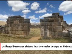 HUANUCO: DESCUBREN SISTEMA INCA DE CANALES DE AGUA EN HUANUCO PAMPA(video)