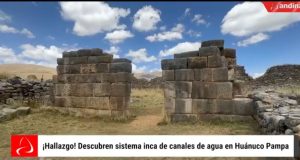 HUANUCO: DESCUBREN SISTEMA INCA DE CANALES DE AGUA EN HUANUCO PAMPA(video)
