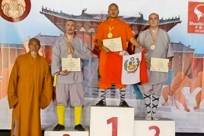 PERUANO GANA MEDALLA DE ORO EN JUEGOS LATINOAMERICANOS DE SHAOLIN KUNG FU 2023