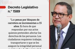 BLOQUEO DE CARRETERAS SE SANCIONARÁ HASTA CON 15 AÑOS DE PRISIÓN, ADVIERTE ALBERTO OTÁROLA.