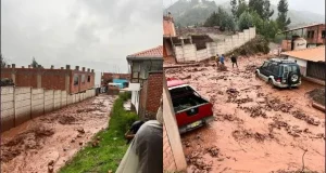 CUSCO: DECENAS DE VIVIENDAS AFECTADAS POR HUAICO