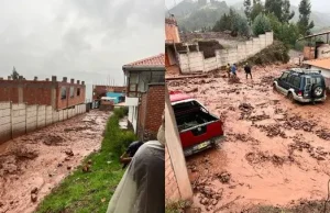 CUSCO: DECENAS DE VIVIENDAS AFECTADAS POR HUAICO