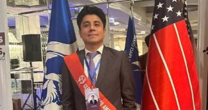 INVESTIGADOR PERUANO ES NOMBRADO EMBAJADOR JOVEN DE LA PAZ EN NUEVA YORK