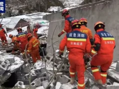 TRAGEDIA EN CHINA: MÁS DE 40 PERSONAS QUEDARON SEPULTADAS TRAS DESLIZAMIENTOS DE TIERRA EN YUNNAN