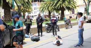 CAJABAMBA: PNP DESARTICULA A PRESUNTA BANDA DE EXTORSIONADORES