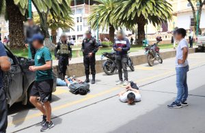 CAJABAMBA: PNP DESARTICULA A PRESUNTA BANDA DE EXTORSIONADORES