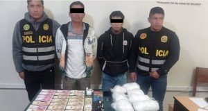 CELENDIN: DETIENEN CON 7 KILOS DE PASTA BASICA DE COCAINA