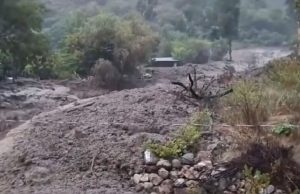 AYACUCHO: DOS DESAPARECIDOS TRAS CAÍDA DE HUAICOS EN MARCABAMBA Y EL COEN REPORTA UNA PERSONA MUERTA