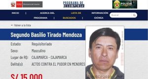 CAJAMARCA: PNP CAPTURA A SUJETO POR EL DELITO DE ACTOS CONTRA EL PUDOR A MENOR DE EDAD CAJAMARCA.