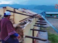 PALTARUME- COCHABAMBA: FUERTES LLUVIAS Y VIENTOS AFECTAN INTITUCION EDUCATIVA PRIMARIA 10424 (Video)