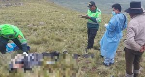 CUSCO: ADOLESCENTE MUERE POR IMPACTO DE RAYO EN CHUMBIVILCAS