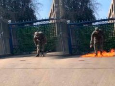 MUERE EL MILITAR QUE SE PRENDIÓ FUEGO FRENTE A LA EMBAJADA DE ISRAEL EN WASHINGTON