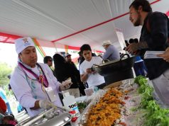 GOBIERNO REGIONAL Y CHEFS CAJAMARQUINOS PREPARARON EL FRITO MÁS GRANDE DEL PERÚ