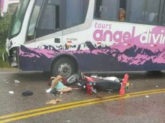 CHOTA: CHOQUE DE BUS Y MOTOCICLETA DEJA DOS HERIDOS