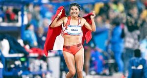 ATLETA LUZ MERY ROJAS CLASIFICÓ A LOS JUEGOS OLÍMPICOS PARÍS 2024.