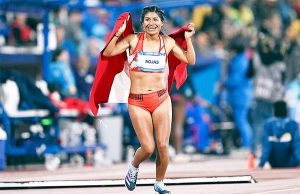 ATLETA LUZ MERY ROJAS CLASIFICÓ A LOS JUEGOS OLÍMPICOS PARÍS 2024.