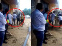 PIURA: VECINOS INDIGNADOS BAÑAN CON AGUA DE DESAGÜE A ALCALDE DISTRITAL DE QUERECOTILLO (VIDEO)