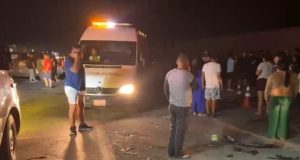 TRUJILLO: UNA MUJER Y UNA BEBÉ FALLECIERON EN TRIPLE ACCIDENTE REGISTRADO EN HUANCHACO