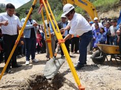 MINISTRO CÉSAR VÁSQUEZ COLOCO “PRIMERA PIEDRA” DEL NUEVO CENTRO DE SALUD LA RAMADA EN CUTERVO.