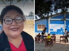 UCAYALI: ALUMNOS DE COLEGIO DE PUCALLPA ESTUDIAN DEBAJO DE UN ÁRBOL POR AULAS EN MAL ESTADO