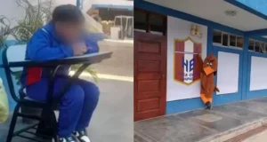 ¡INDIGNANTE! EXIGEN A ESTUDIANTE CON DISCAPACIDAD A COMPRAR SU CARPETA Y NO LO DEJAN INGRESAR A COLEGIO