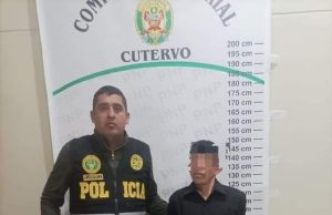 CUTERVO: PNP DETIENE A SUJETO CON REQUISITORIA POR EL PRESUNTO DELITO HOMICIO CONTRA LA VIDA EL CUERPO Y LA SALUD.