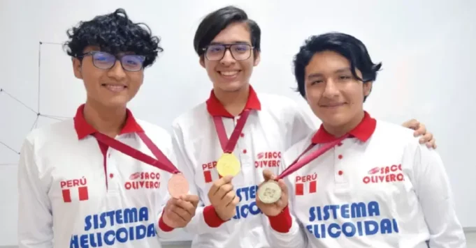 ¡ORGULLO PERUANO! ESCOLARES GANAN MEDALLAS DE ORO, PLATA Y BRONCE EN OLIMPIADA MATEMÁTICA DE RUSIA