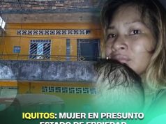 MUJER EN PRESUNTO ESTADO DE EBRIEDAD AHORCO A SU BEBE DE 10 MESES CON UN CABLE DE TELEFONO.
