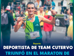 DEPORTISTA DE TEAM CUTERVO TRIUNFO EN EL MARATON DE RIMAC – LIMA 42k