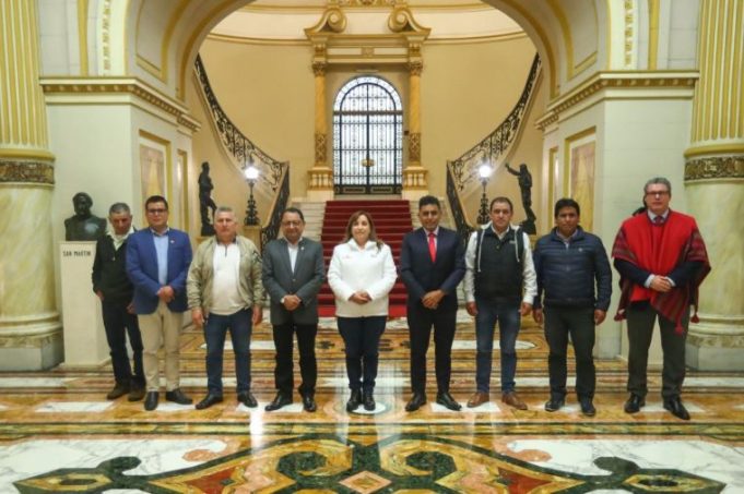PRESIDENTA BOLUARTE SE REUNIÓ CON AUTORIDADES Y DIRIGENTES DE RONDAS CAMPESINAS DE CHOTA-CAJAMARCA