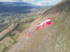 CHOTA: CONMEMORACION DEL ANIVERSARIO PATRIO EN EL MAJESTUOSO CERRO CHINGUERAY